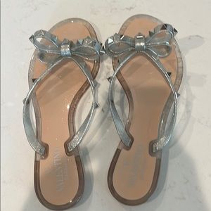 Valentino jelly rock stud sandals